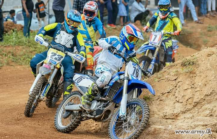 Army Motor Riders Shine in the ‘Mahameruwa Rally Cross - 2024’