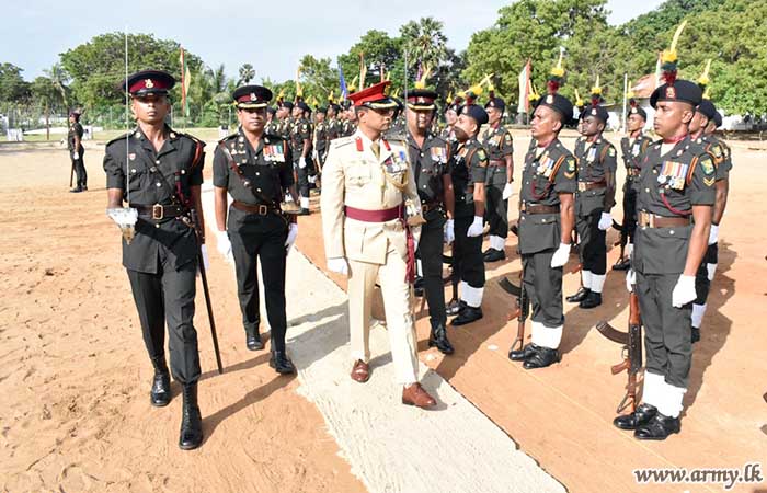 543 පාබල බලසේනාවේ 13 වන සංවත්සර දිනය අභිමානවත් අයුරින් සැමරේ
