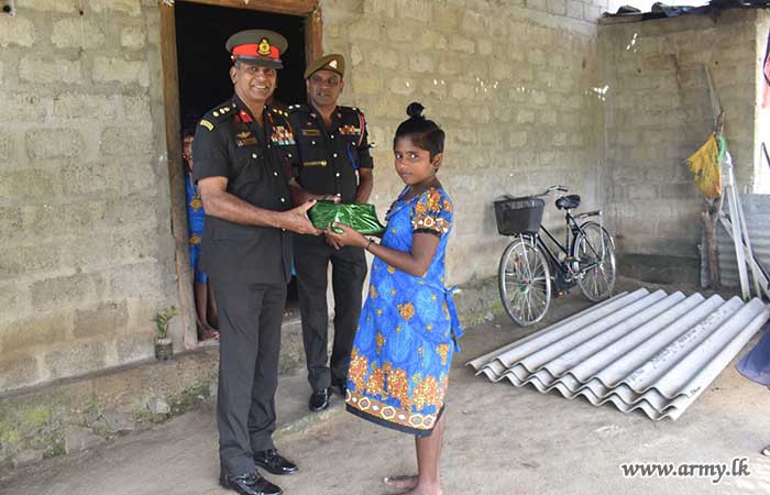 541 Infantry Brigade Provides Essentials for an Underprivileged Family in Kalliadi