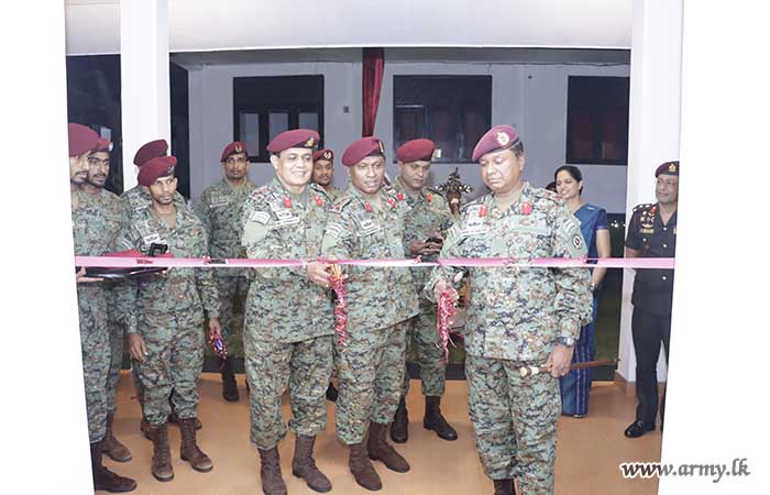 Newly Renovated Corporals' Club Vested in Commando Regiment Troops