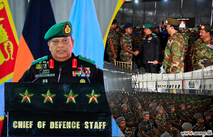 CDS Addresses Troops during SF - East Visit