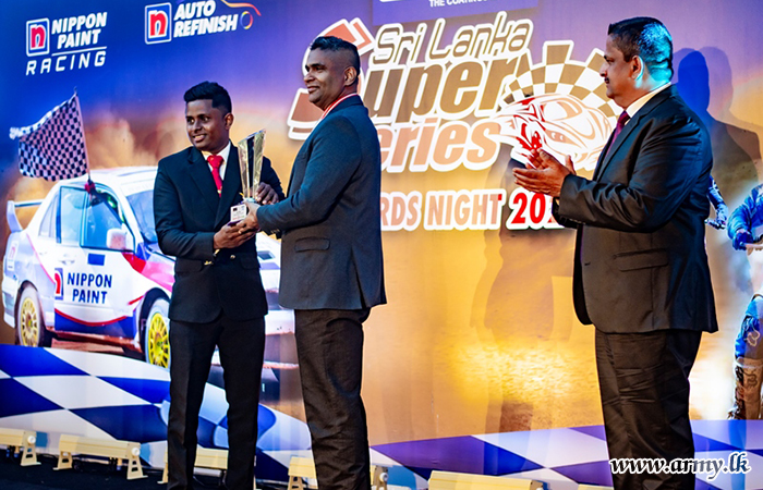 මෝටර් රථ හා ධාවන පැදි ජාතික ශූරතා සම්මාන උළෙල - 2023, හිදී යුද්ධ හමුදා ක්‍රීඩකයන්ට ගෞරවාචාර