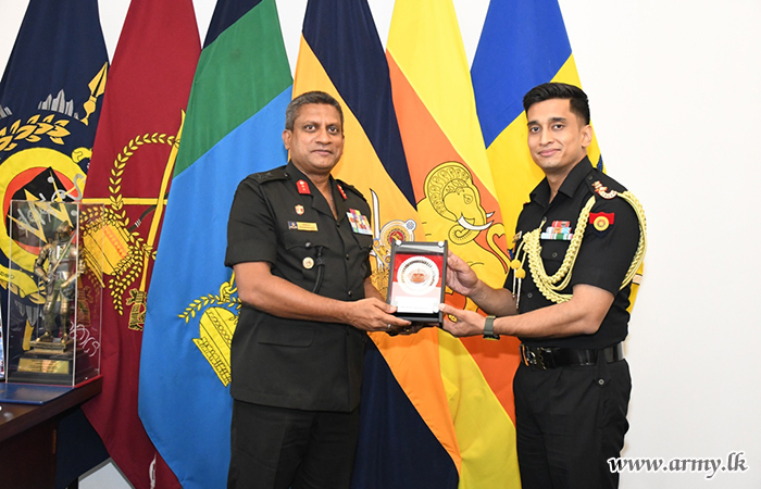 ඉන්දීය මහ කොමසාරිස් කාර්යාලයේ නව සහකාර ආරක්‍ෂක උපදේශක, ආරක්‍ෂක සේනා  ආඥාපති - වන්නි  හමුවෙයි