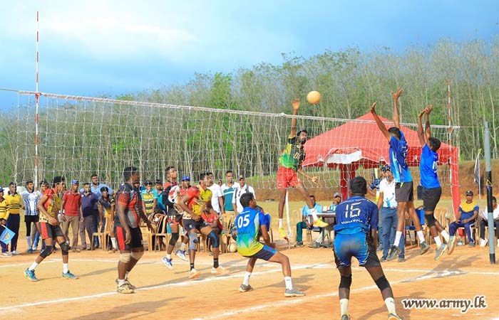 ශ්‍රී ලංකා යුද්ධ හමුදා ස්වේච්ඡා බලසේනා මූලස්ථානය වොලිබෝල් තරඟාවලියක් සංවිධානය කරයි