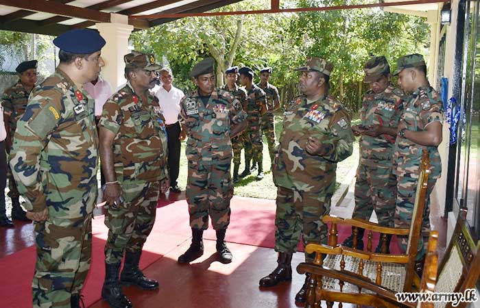 61 வது காலாட் படைப்பிரிவினால் நிர்மாணிக்கப்பட்ட விடுமுறை விடுதி மற்றும் சிப்பாய்களின் விடுதி திறந்து வைப்பு