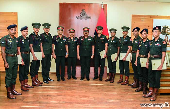SLA Regiment Firing Team's Achievements Acknowledged by Colonel Commandant