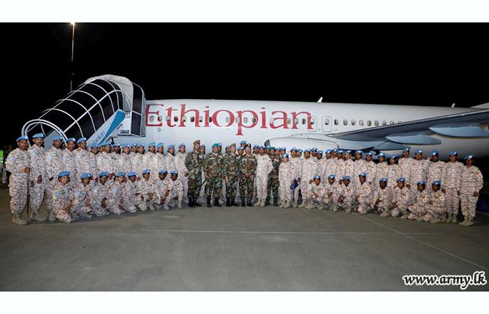 10th Sri Lanka Army Medical Corps Contingent Departs for South Sudan