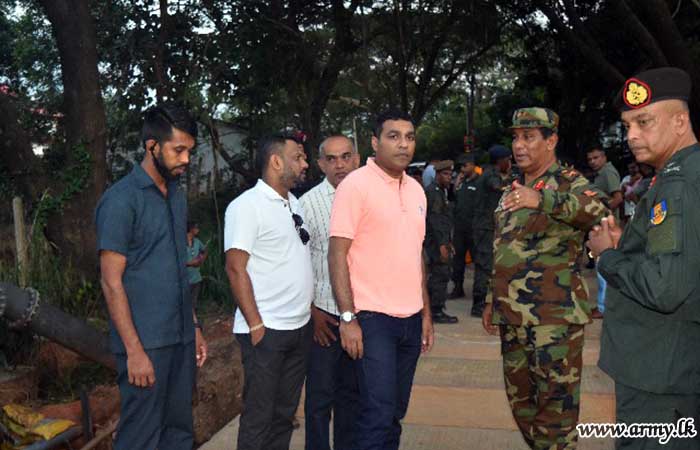 දඹුල්ල, ගල්වැටිය ප්‍රදේශයේ අබලන්ව පැවති පාලමක් 7 ශ්‍රී ලංකා ඉංජිනේරු බලකායේ භටපිරිස් විසින් ප්‍රතිසංස්කරණය කරයි