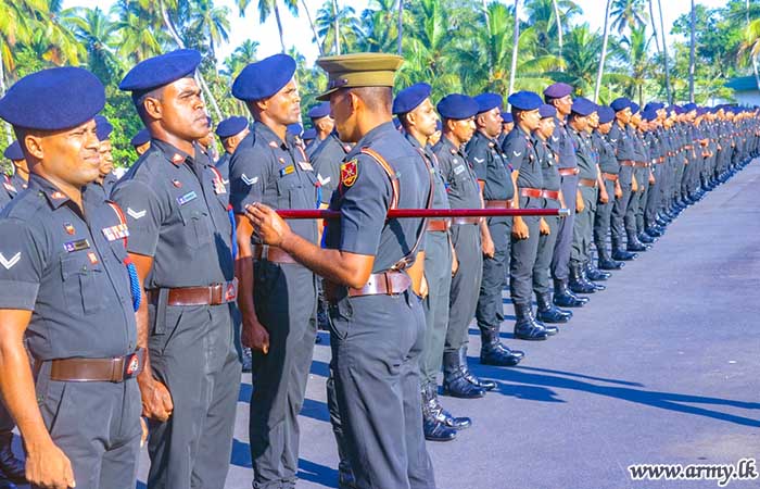 இலங்கை தேசிய பாதுகாவலர் படையணி அதிகாரவாணையற்ற  அதிகாரிகளின் பயிற்சி நாள் நிறைவு