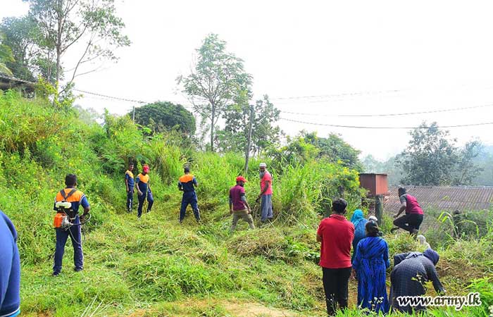 Troops under SFHQ - Central Conduct Clean-Up Drive at Al-Badriya Muslim School