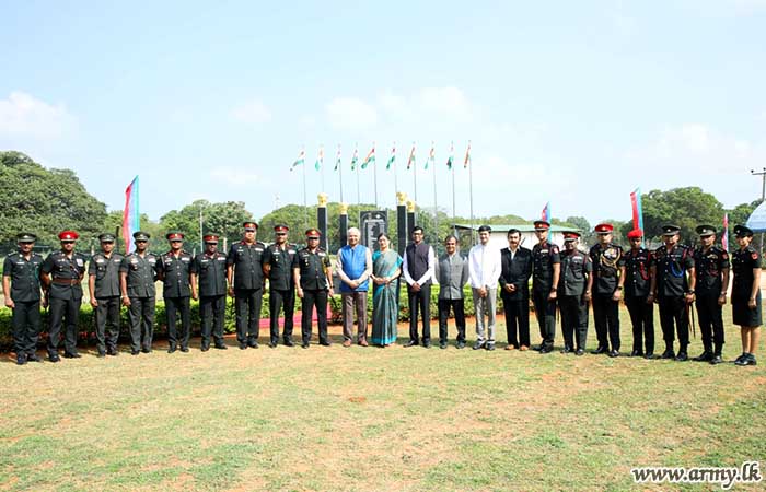 இலங்கையில் உயிரிழந்த இந்திய அமைதி காக்கும் படையினருக்கு இந்திய உயர்ஸ்தானிகர் அஞ்சலி