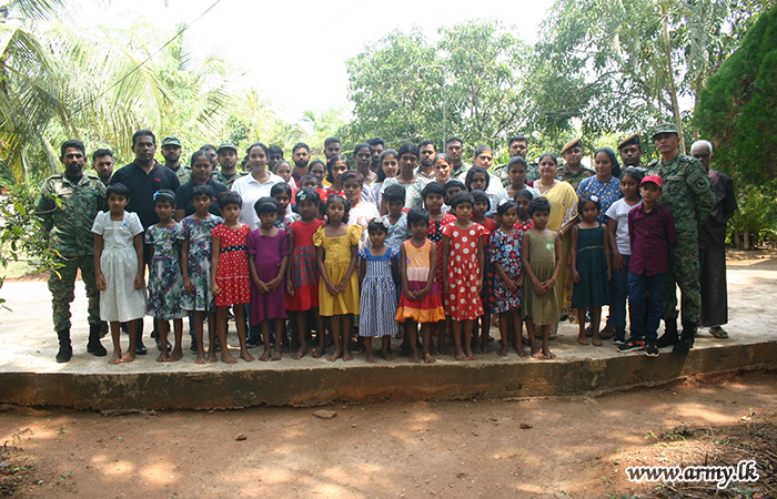 විශේෂ බලකා සේවා වනිතා ශාඛාවේ මූලිකත්වයෙන් පරිත්‍යාග වැඩසටහනක්