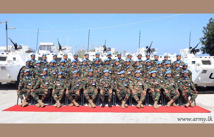 UNIFIL DFC Commends Sri Lankan Peacekeepers for Dedication and Skill Development Efforts
