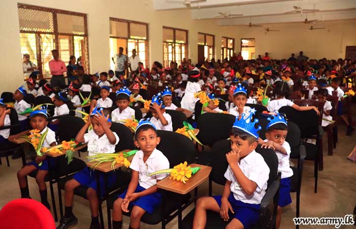 9 VIR Distributes ‘Sisu Udana’ Savings Accounts and School Bags to Mahaveligama Primary School Children