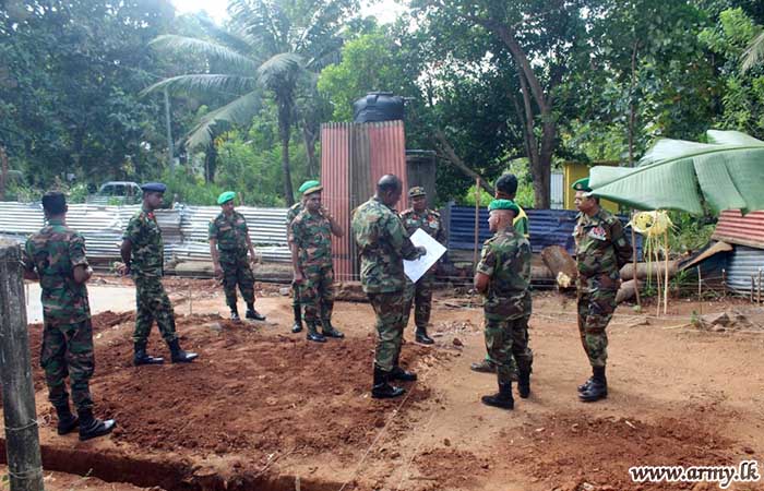 2 (V) GR Troops Initiate Construction of New Home for Needy Family in Trincomalee