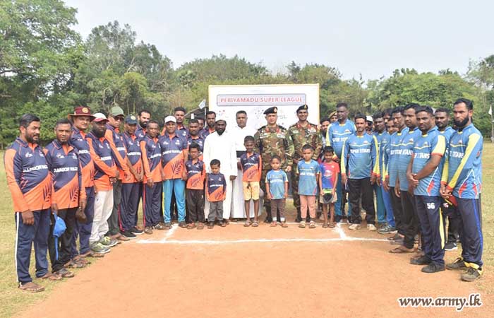 Soft Ball Cricket Tournament Organized by 541 Infantry Brigade