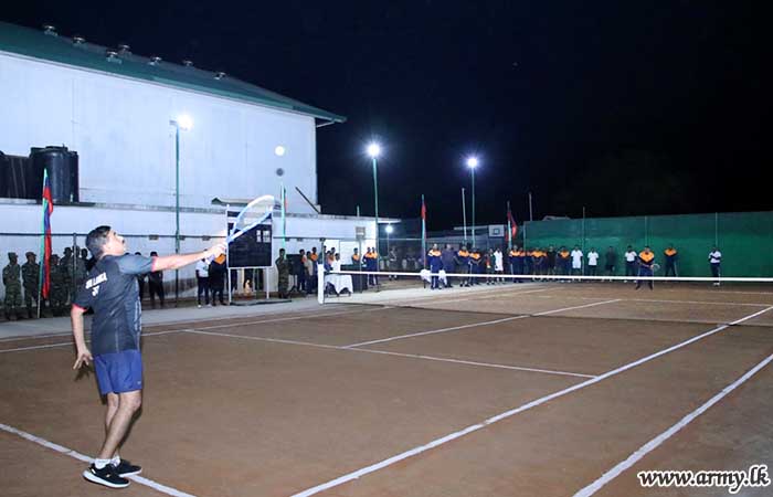 SFHQ-Jaffna Troops Celebrate Reopening of Tennis Court after Decade Long Hiatus