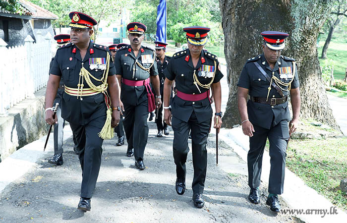 ශ්‍රී ලංකා යුද්ධ හමුදා ස්වේච්ඡා බලසේනාවේ නියෝජ්‍ය සේනාවිධායක, ශ්‍රී ලංකා යුද්ධ හමුදා පුරෝගාමී බලකායේ සහ ශ්‍රී ලංකා රයිෆල් බලකා සම්බන්ධීකරණ මූලස්ථානයේ නිල සංචාරයක