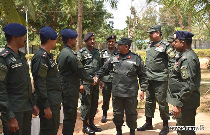 59 Infantry Division GOC Visits Under Command Troops