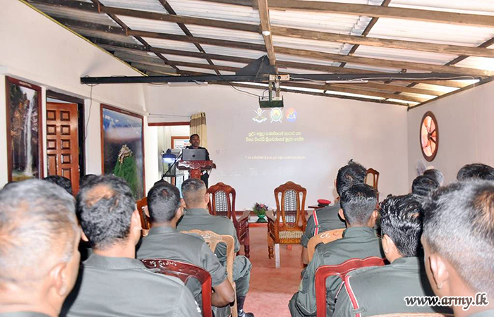 A Special Awareness Program at 19 SLNG Headquarters, Lakshapana