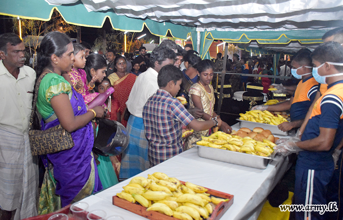 52 வது காலாட் படைப்பிரிவு படையினரால் மஹா சிவராத்திரி பூஜைக்கு உதவி 