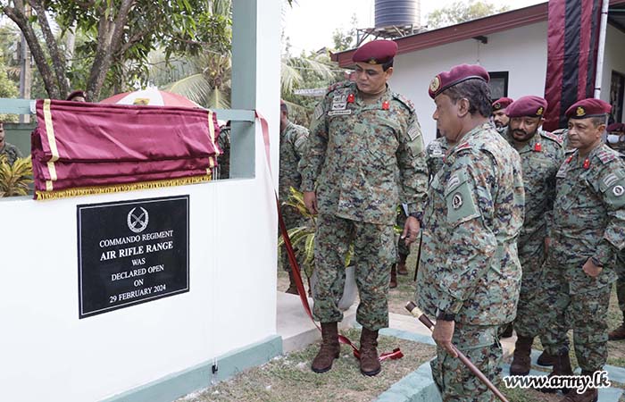 Commando Regiment Welcomes New Facilities to the Premises