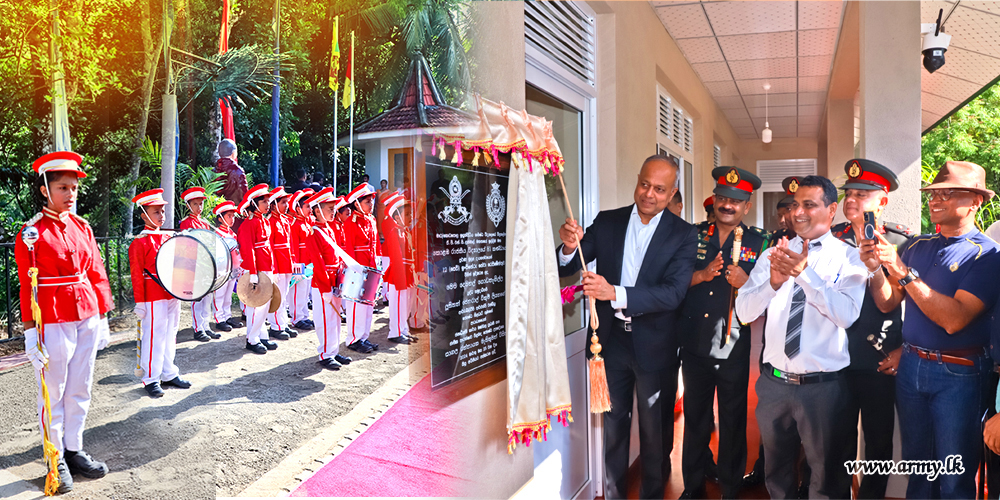 Ilukpitiya Kanishta Vidyalaya Receives Army Erected Two-Story Building