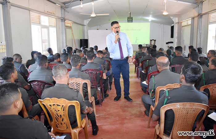 23 පාබල සේනාංකයේ මූලිකත්වයෙන් මුල්‍ය කළමනාකරණ පිළිබඳ දේශනයක්