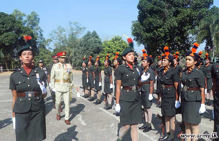 Passing Out Parade of Women Recruit Training Course Number - 81