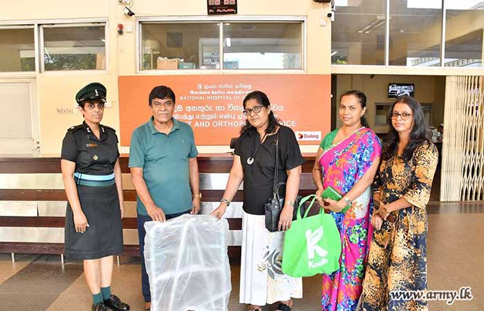ශ්‍රී ලංකා සංඥා බලකා සේවා වනිතා ශාඛාවේ මූලිකත්වයෙන් ඇවිදීමේ රාමුවක් පරිත්‍යාග කරයි