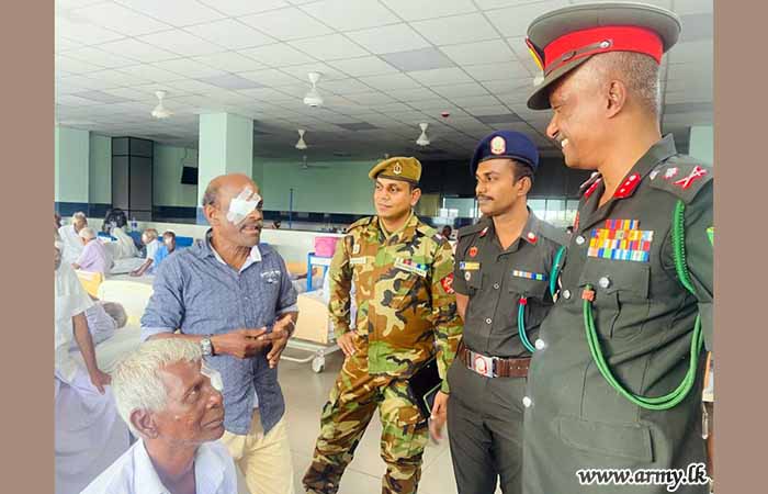 Jaffna Teaching Hospital and 56 Infantry Division Collaborate on Free Cataract Surgery Camp