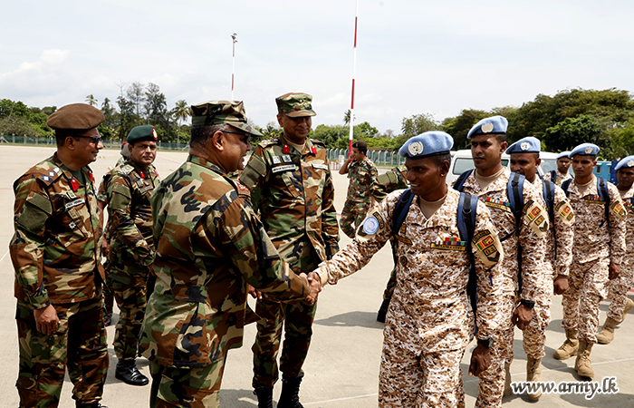 15th Contingent of SLFPC Departs for UN Peacekeeping Mission in Lebanon