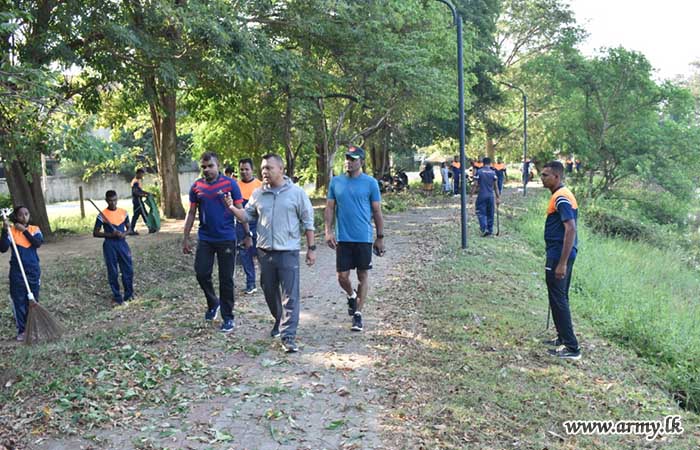 Troops of 21 Infantry Division Conduct a Shramadana Campaign