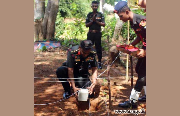 573 Infantry Brigade Lays Foundation Stone for New Office Complex