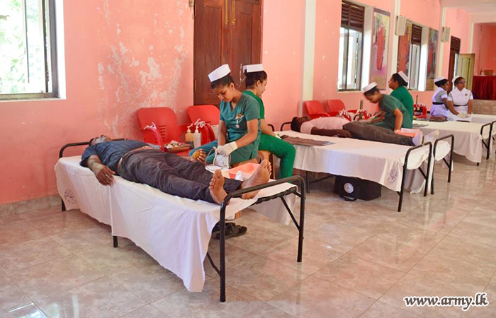 5 (V) SLA Launches Blood Donation Programme