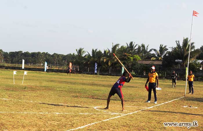 22 පාබල සේනාංක එල්ලේ තරඟාවලියේ ශූරතාවය 6 ශ්‍රී ලංකා සන්නාහ සන්නද්ධ බලකායට