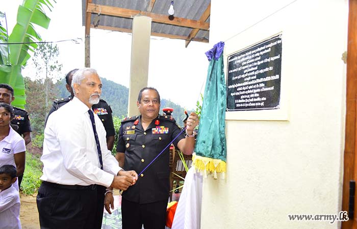 11 Infantry Division Troops with Sponsor Support Build New House for a Needy Family