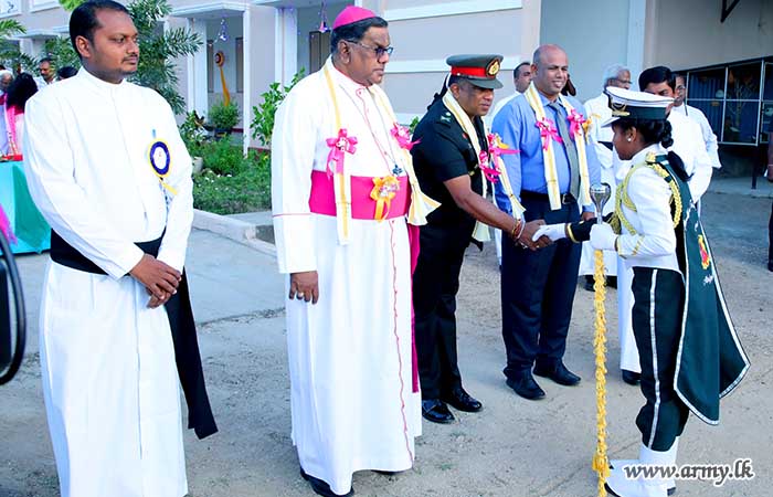 Commander, SF - J Graces the 2nd Anniversary of Montfort International School, Jaffna