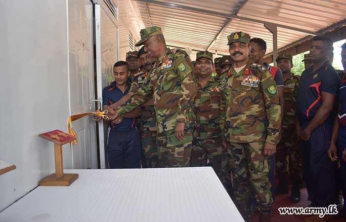56 Infantry Division Marks the Opening of New Chalet for Deputy General Officer Commanding