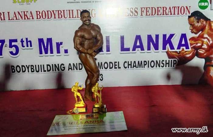 Army Bodybuilders Excelled in the 75th Mr. Sri Lanka National Bodybuilding Championship 2024