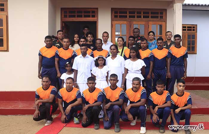 Troops of 5 (V) SLA Built a New Home for a Deserving Family
