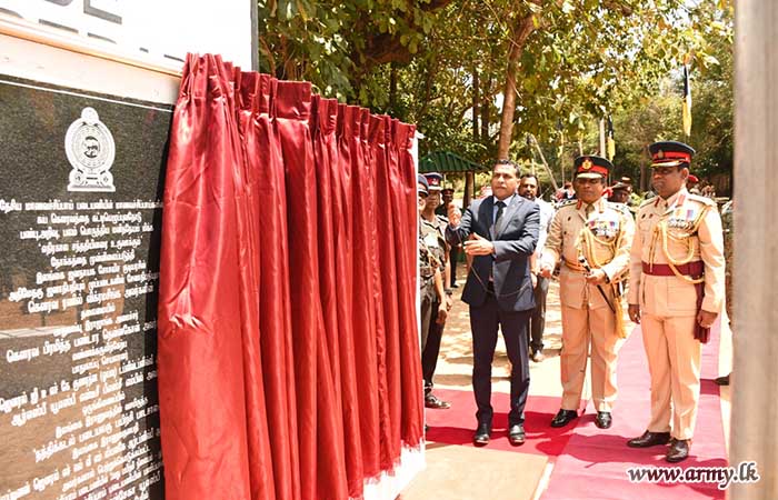 Opening of National Cadet Corps Training Centre in Mullaitivu