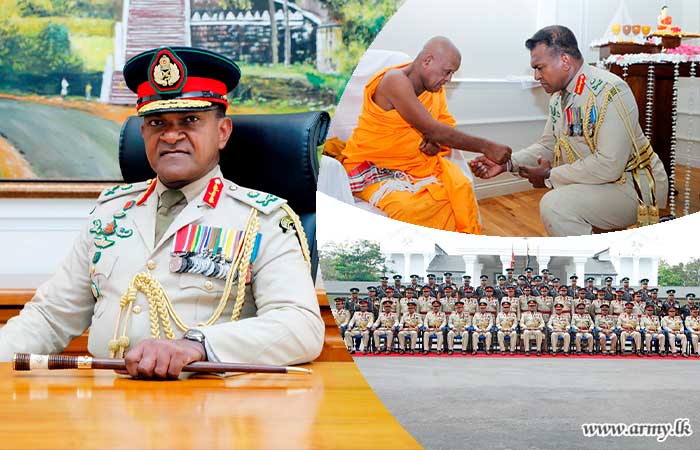 ගජබා රෙජිමේන්තුවේ නව රෙජිමේන්තු අධිපතිතුමන් රාජකාරි අරඹයි