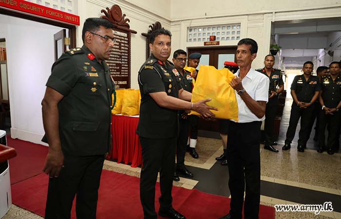 SFHQ – West Provids Dry Ration Packs for Civilian Staff