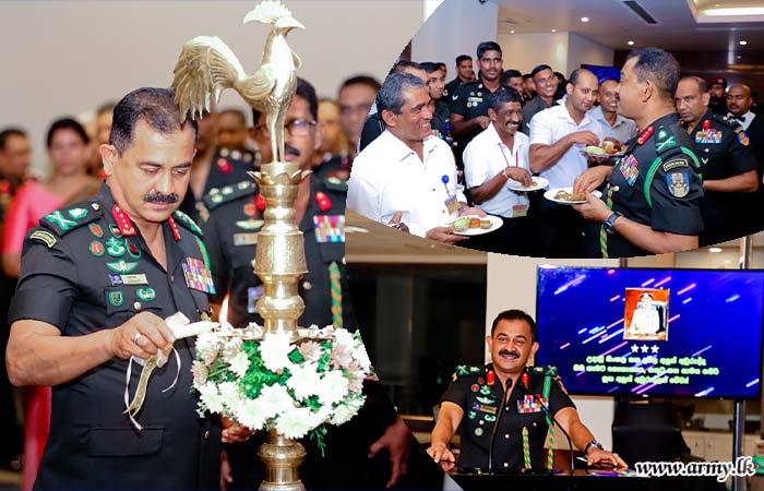 Traditional Tea Table at Army HQ Welcomes New Year Spirits