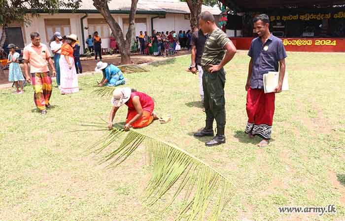ශ්‍රී ලංකා යුද්ධ හමුදා පොදු සේවා බලකා  සේවා වනිතා ශාඛාව  අලුත් අවුරුදු උත්සවයක් පවත්වයි