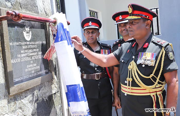 Deputy Commandant of SLAVF Visits His Mother Unit Before Retirement