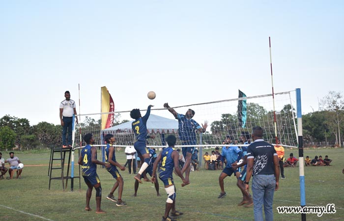 Barathi Sports Club Crowned Champions in 64 Infantry Division Interclub Volleyball Tournament