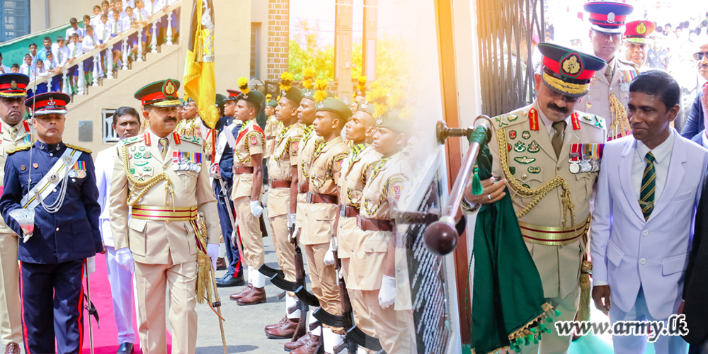 St. Aloysius College, Galle Welcomes New Army-Renovated 4 Story Building