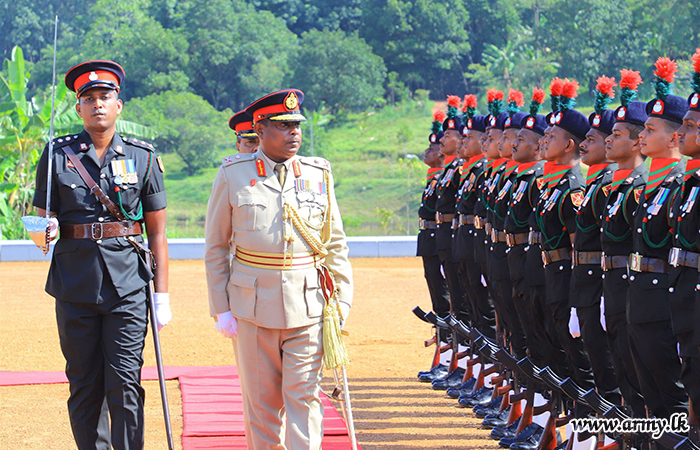 ධූරයෙන් නික්ම යන නියෝජ්‍ය සේනාවිධායකතුමන්ට ශ්‍රී ලංකා යුද්ධ හමුදා ස්වේච්ඡා බලසේනාවේ ගෞරවාචාරය